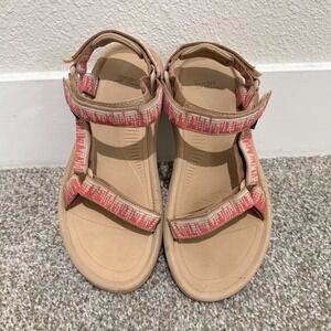 Teva Hurricane XLT 2 Sandals Size‎ 9 Pink Hiking Gorpcore Casual Tan Boho Beach